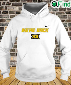 Coach Brian Smith Wearing Were Back Hoodie