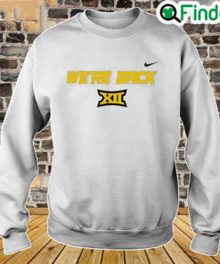 Coach Brian Smith Wearing Were Back Sweatshirt