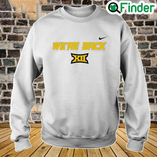 Coach Brian Smith Wearing Were Back Sweatshirt