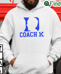 Coach K Hoodie Coach K Becomes Coach 1K Wins 1000th Career Game3