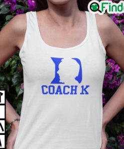 Coach K Tank Top Coach K Becomes Coach 1K Wins 1000th Career Game