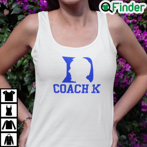 Coach K Tank Top Coach K Becomes Coach 1K Wins 1000th Career Game