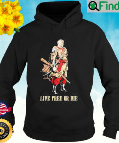 Cossack Warrior Live Free Or Die Hoodie