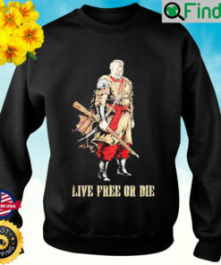 Cossack Warrior Live Free Or Die Sweatshirt