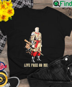 Cossack Warrior Live Free Or Die T Shirt