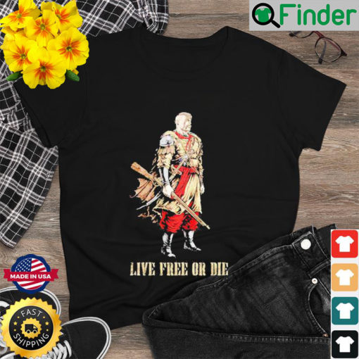 Cossack Warrior Live Free Or Die T Shirt