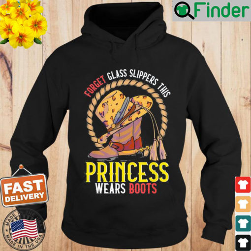 Country Music Princess Cowgirl Boots Rodeo Princess Cowgirl Hoodie