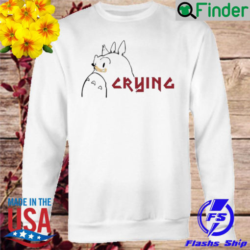 Crying my hedgehog eddie Sweatshirt