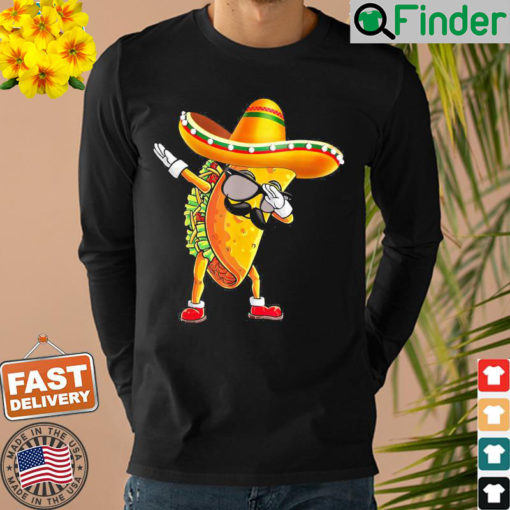 Dabbing Taco Cinco de Mayo Mexican Food Dab Shirt