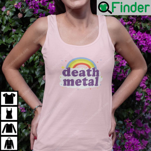 Death Metal Rainbow Tank Top