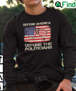 Defund Politicians Libertarian Anti Government Political Sweatshirt