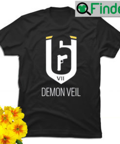Demon Veil Rainbow Six Siege logo shirt
