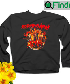 Destroyer of Nations Tour Xena movie sweatshirt