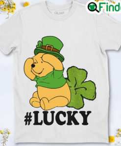 Disney Pooh Winnie The Lucky Shamrock St. Patricks Day Shirt 1