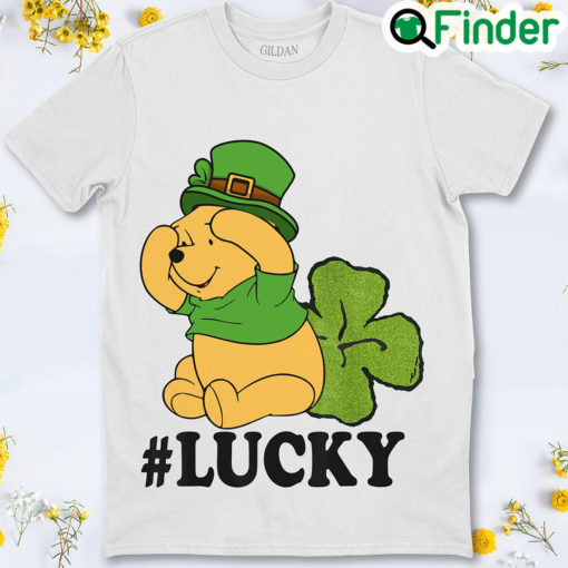 Disney Pooh Winnie The Lucky Shamrock St. Patricks Day Shirt 1