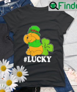 Disney Pooh Winnie The Lucky Shamrock St. Patricks Day Shirt