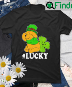 Disney Pooh Winnie The Lucky Shamrock St. Patricks Day T Shirt