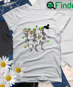 Disney Skeleton St Patricks Day Dancing Shirt