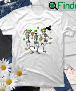 Disney Skeleton St Patricks Day Dancing T Shirt