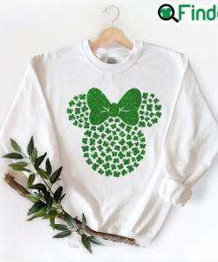 Disney St Patricks Day Shamrock Minnie Shirt 1