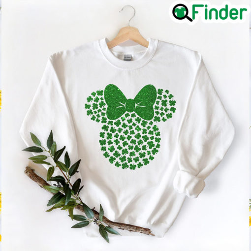 Disney St Patricks Day Shamrock Minnie Shirt 1