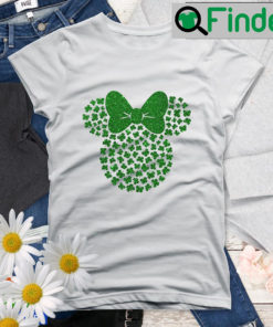 Disney St Patricks Day Shamrock Minnie Shirt