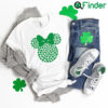 Disney St Patricks Day Shamrock Minnie T Shirt 1