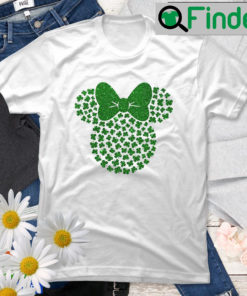 Disney St Patricks Day Shamrock Minnie T Shirt