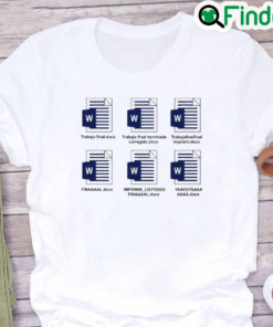 Document Word Trabajo Final Shirt