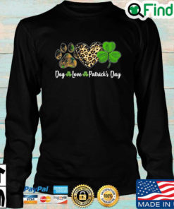 Dog love Patricks Day 2022 Long Sleeve