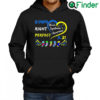 Down Right Perfect Down Syndrome Awareness Socks Hoodie