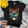 Drums Retro Drumsticks Drummer Shirt