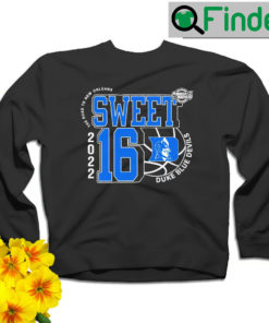 Duke Blue Devils March Madness 2022 NCAA Mens Basketball Sweet 16 the road to New Orleans sweatshirt