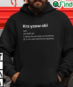 Duke Coach K Hoodie Krzyzewski Definition