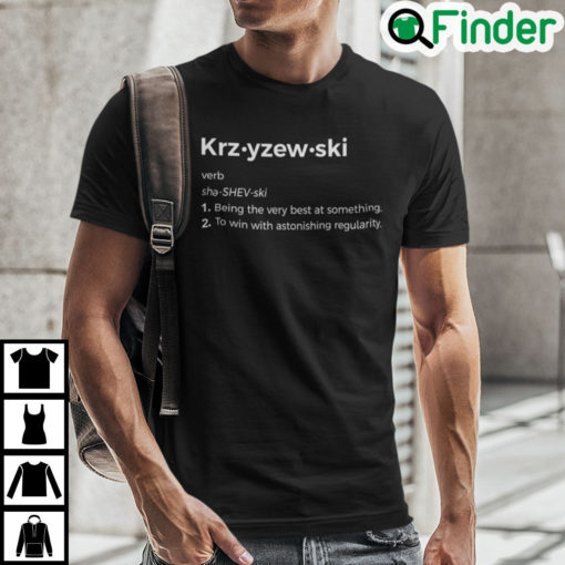 Duke Coach K Shirt Krzyzewski Definition