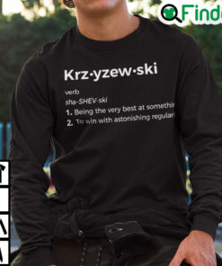 Duke Coach K SweatshirtKrzyzewski Definition