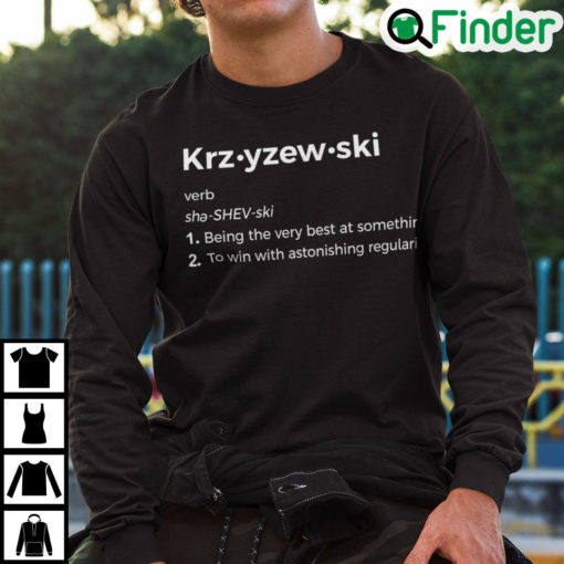 Duke Coach K SweatshirtKrzyzewski Definition