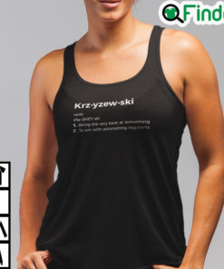 Duke Coach K Tank Top Krzyzewski Definition