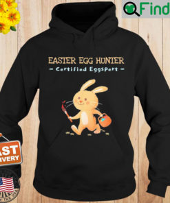 Easter Egg Hunter Certified Eggspert Hoodie