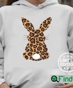 Easter Leopard Bunny Rabbit Palm Sunday Girls Hoodie