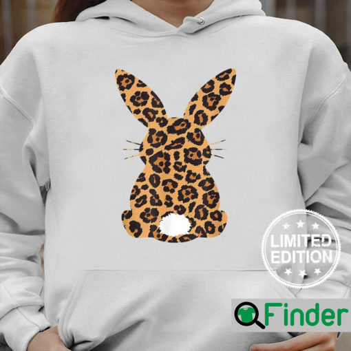 Easter Leopard Bunny Rabbit Palm Sunday Girls Hoodie