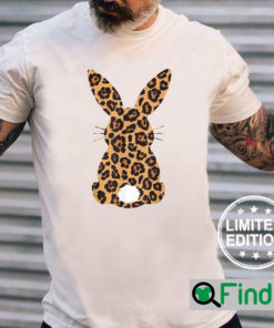 Easter Leopard Bunny Rabbit Palm Sunday Girls Shirts