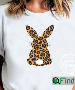 Easter Leopard Bunny Rabbit Palm Sunday Girls T Shirt