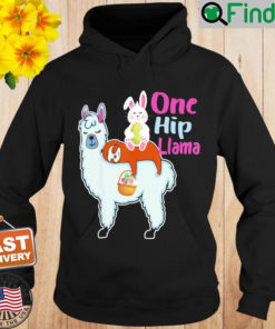 Easter pajamas One Hip Llama Sloth Riding Llama Unicorn Boys Hoodie