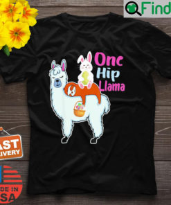 Easter pajamas One Hip Llama Sloth Riding Llama Unicorn Boys T Shirt