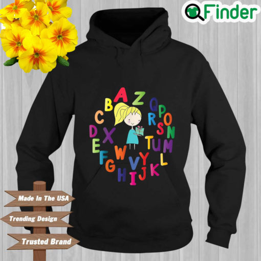 Elemeno Alphabet Kindergarten Pre School Fridge Magnets Hoodie