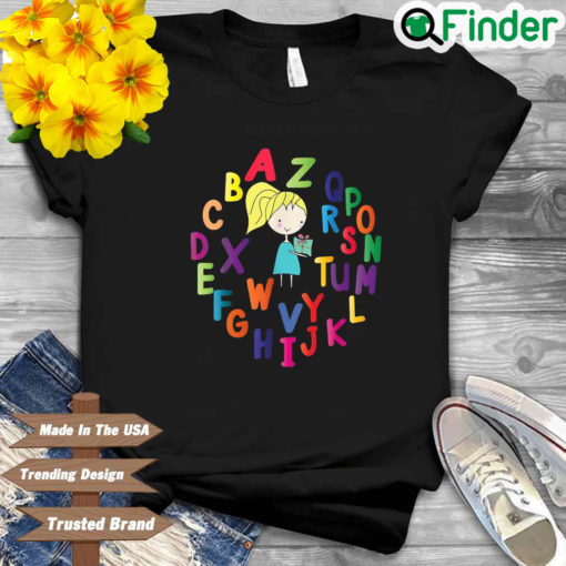 Elemeno Alphabet Kindergarten Pre School Fridge Magnets Shirt