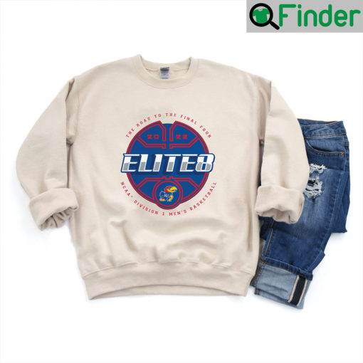 Elite 8 Kansas Jayhawks Final Four Sweatshirt