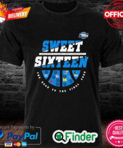 Fanatics Branded 2022 Ncaa Mens Basketball Tournament March Madness Sweet Sixteen Group Starters Shirt