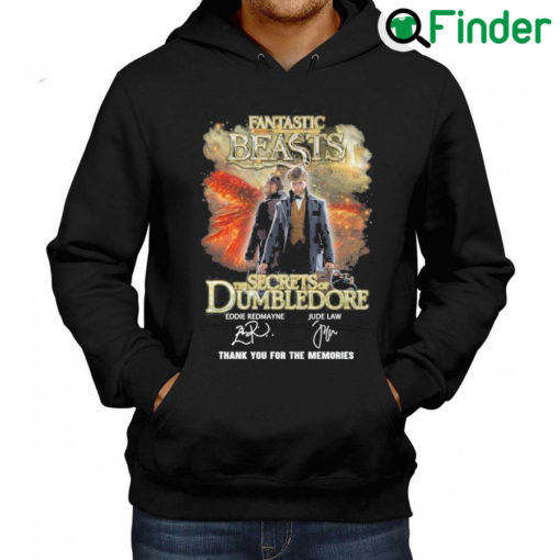 Fantastic beasts the secrets dumbledore thank you for the memories Hoodie